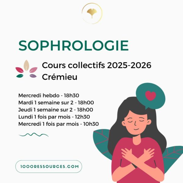Cours collectifs Sophrologie 25-26